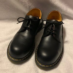 3 Hole Steel Toe Dr. Martens